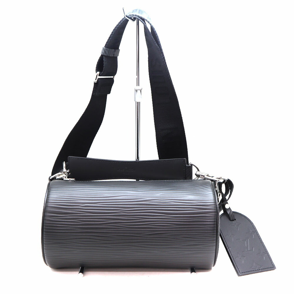 Louis Vuitton Soft Polochon Epi Leather Black Bag